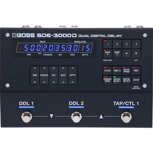 Boss SDE-3000D Dual Digital Delay Effects Pedal - SDE3000D