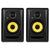 2 x KRK Classic 5 Studio Monitor Pack w/ Leads & Iso Pads