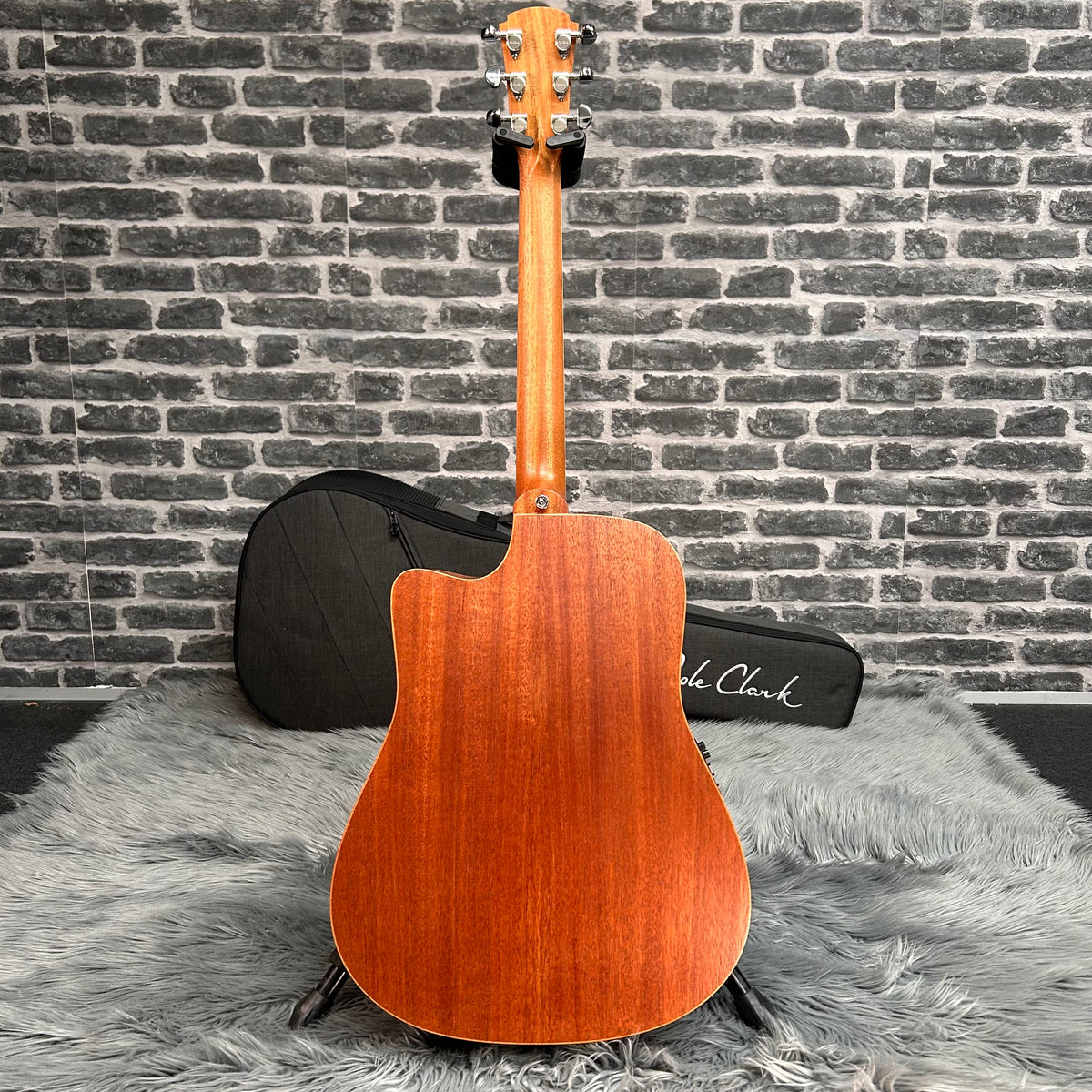 Cole Clark SFL1 Studio Dreadnought Acoustic Guitar - African Mahogany Face, Back & Sides w/ Pickup & Cutaway