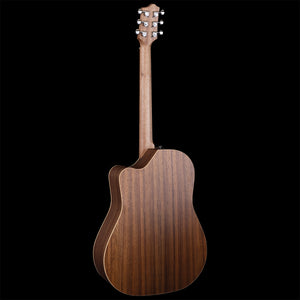 Pratley Premier Dreadnought Acoustic Guitar All Solid Blackwood Vintage Black Burst Top w/ Cutaway & Pickup
