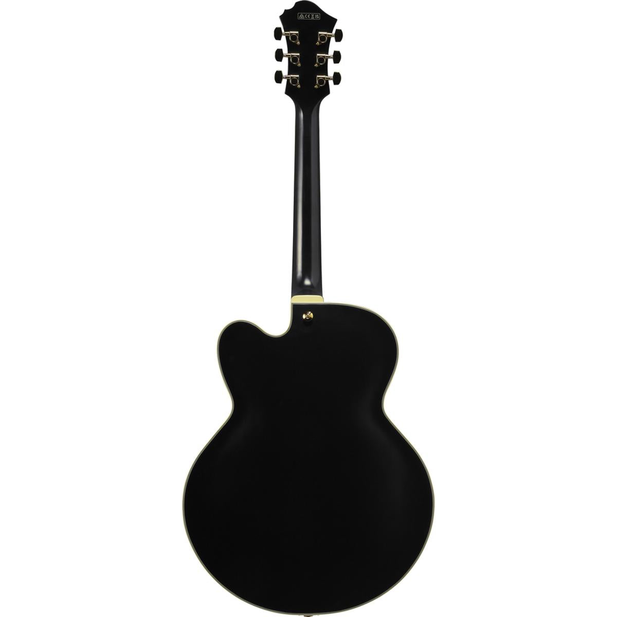Ibanez PM3C Pat Metheny Signature Hollow Body Electric Guitar Black Low Gloss w/ Hardcasae