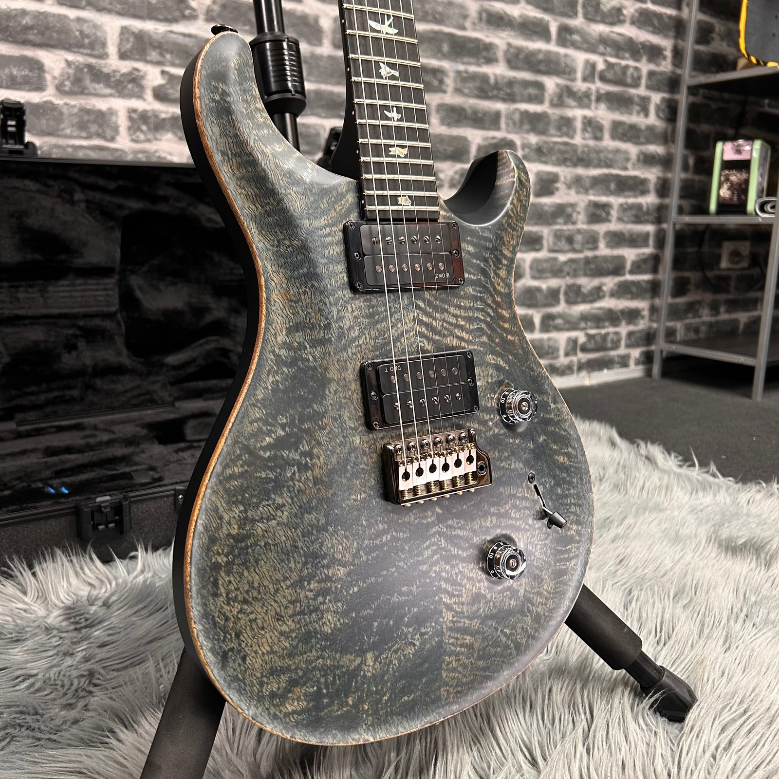PRS Paul Reed Smith Core 40th Anniversary Custom 24 Satin Limited Edition Electric Guitar Charcoal Green