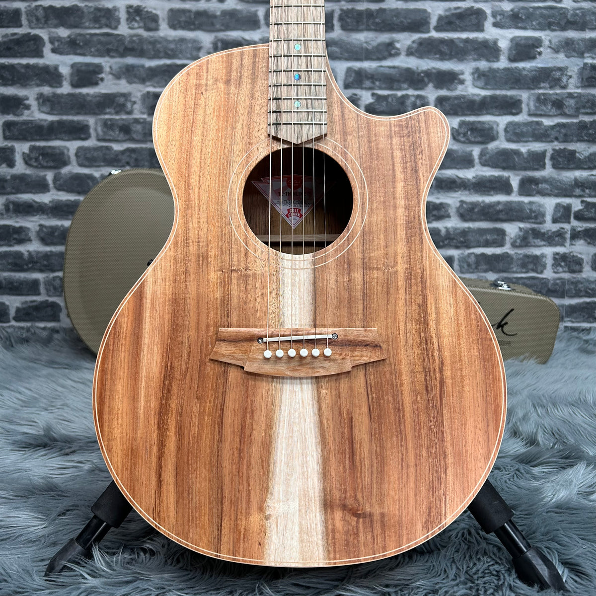 Cole Clark TL Thinline 2 Series Acoustic Guitar - Australian Blackwood Face, Back & Sides w/ Pickup & Cutaway