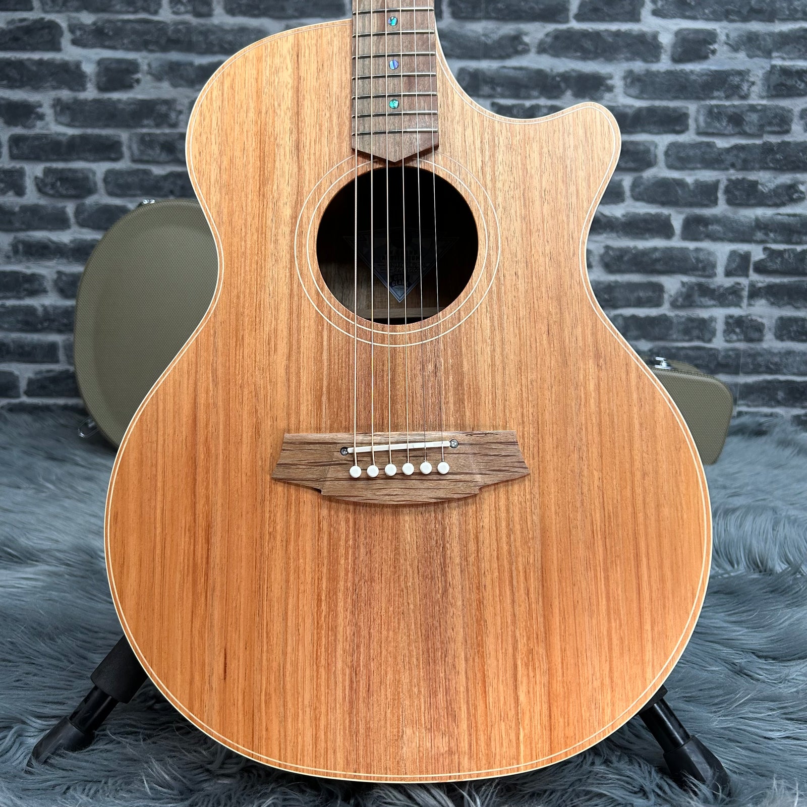 Cole Clark Touring 2 Series AN Grand Auditorium Acoustic Guitar - Australian Blackwood Face, Back & Sides w/ Pickup & Cutaway