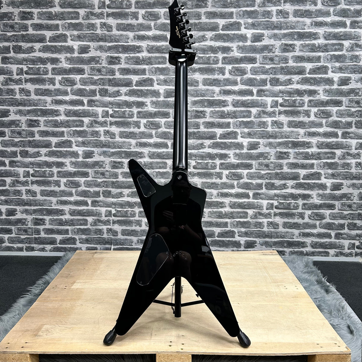 Dean USA ML Custom Shop Electric Guitar Mineral Stained Natural