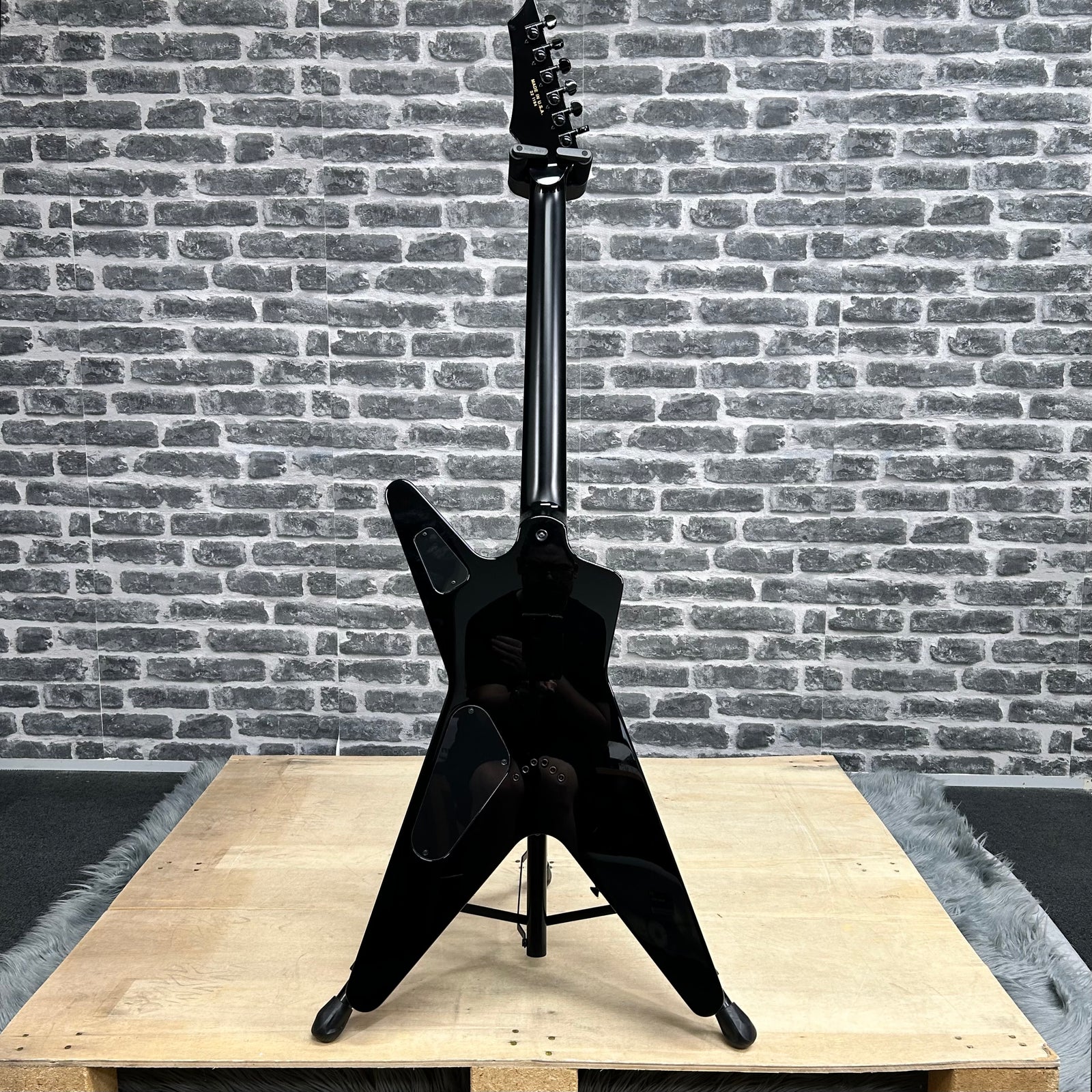 Dean USA ML Custom Shop Electric Guitar Mineral Stained Natural