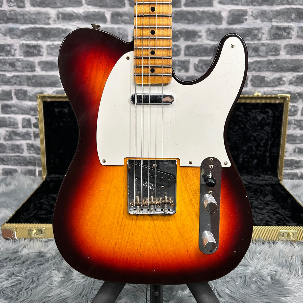 Fender Custom Shop 1959 Telecaster Faded Aged Chocolate 3-Color Sunburst - Journeyman Relic - 9236091074