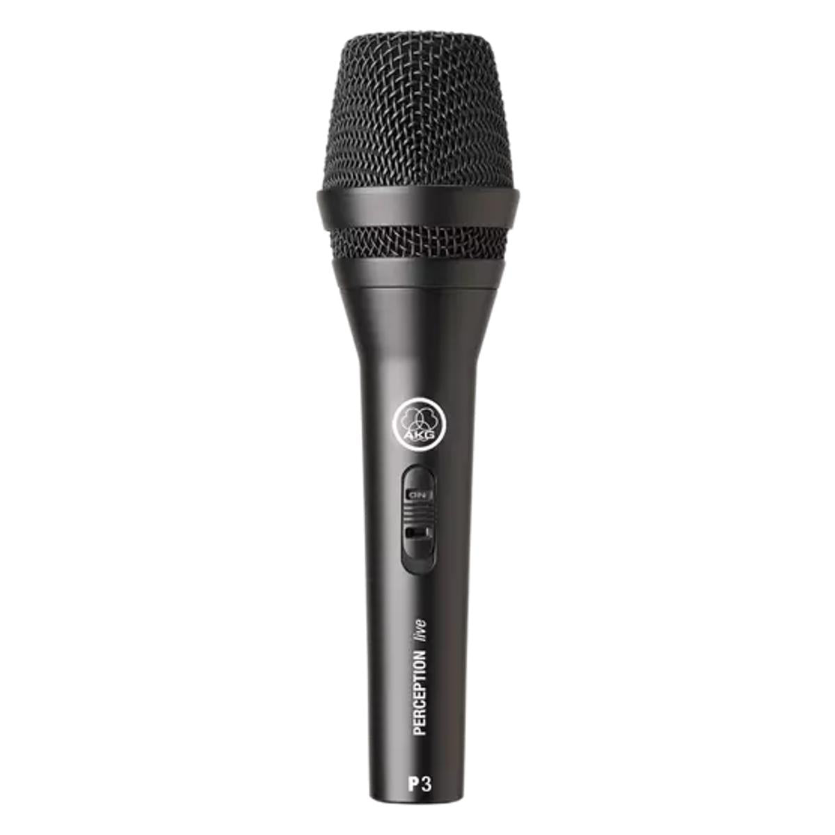 AKG P3S Dynamic Microphone Supercardioid Handheld Mic w/ Switch