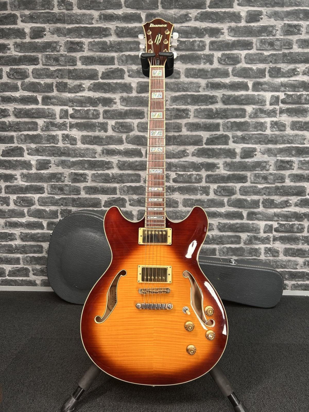 Ibanez AS103 Artcore Electric Guitar Hollow Body Sunburst - PREOWNED