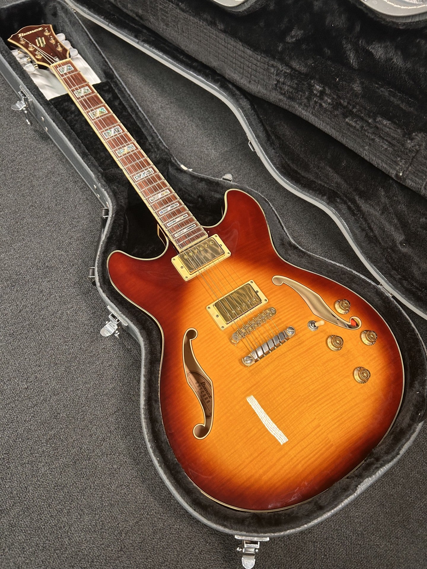 Ibanez AS103 Artcore Electric Guitar Hollow Body Sunburst - PREOWNED