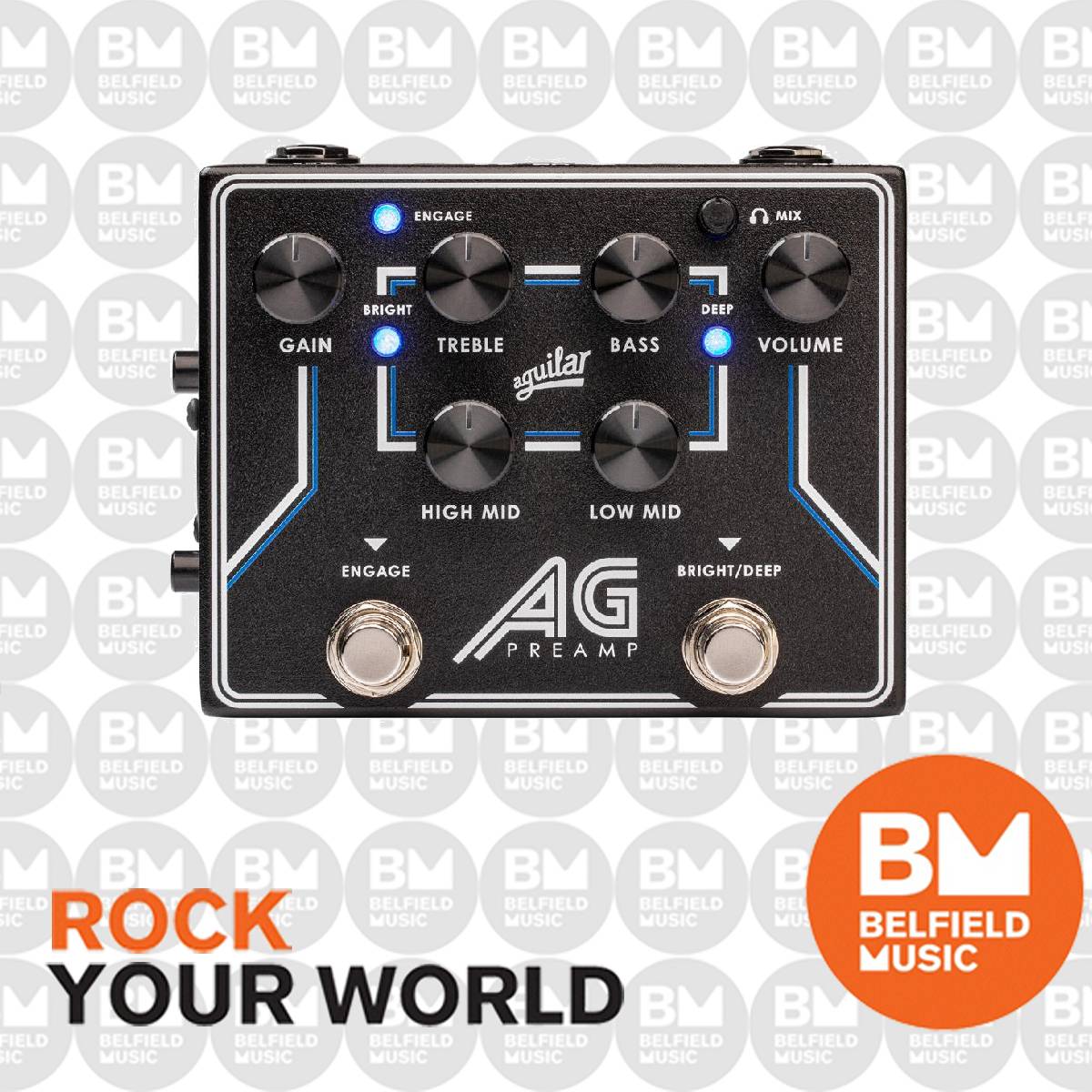 Aguilar AG Preamp & DI Pedal - Belfield Music