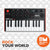 Akai Pro MPK Mini Play mk3 Mini Controller Keyboard w/ Speakers