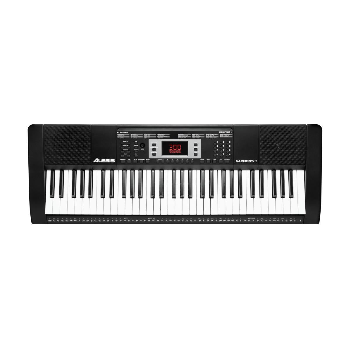 Alesis Harmony 61 Mk3 Digital Keyboard Pack 61-Note w/ Stand & Bench & Headphones
