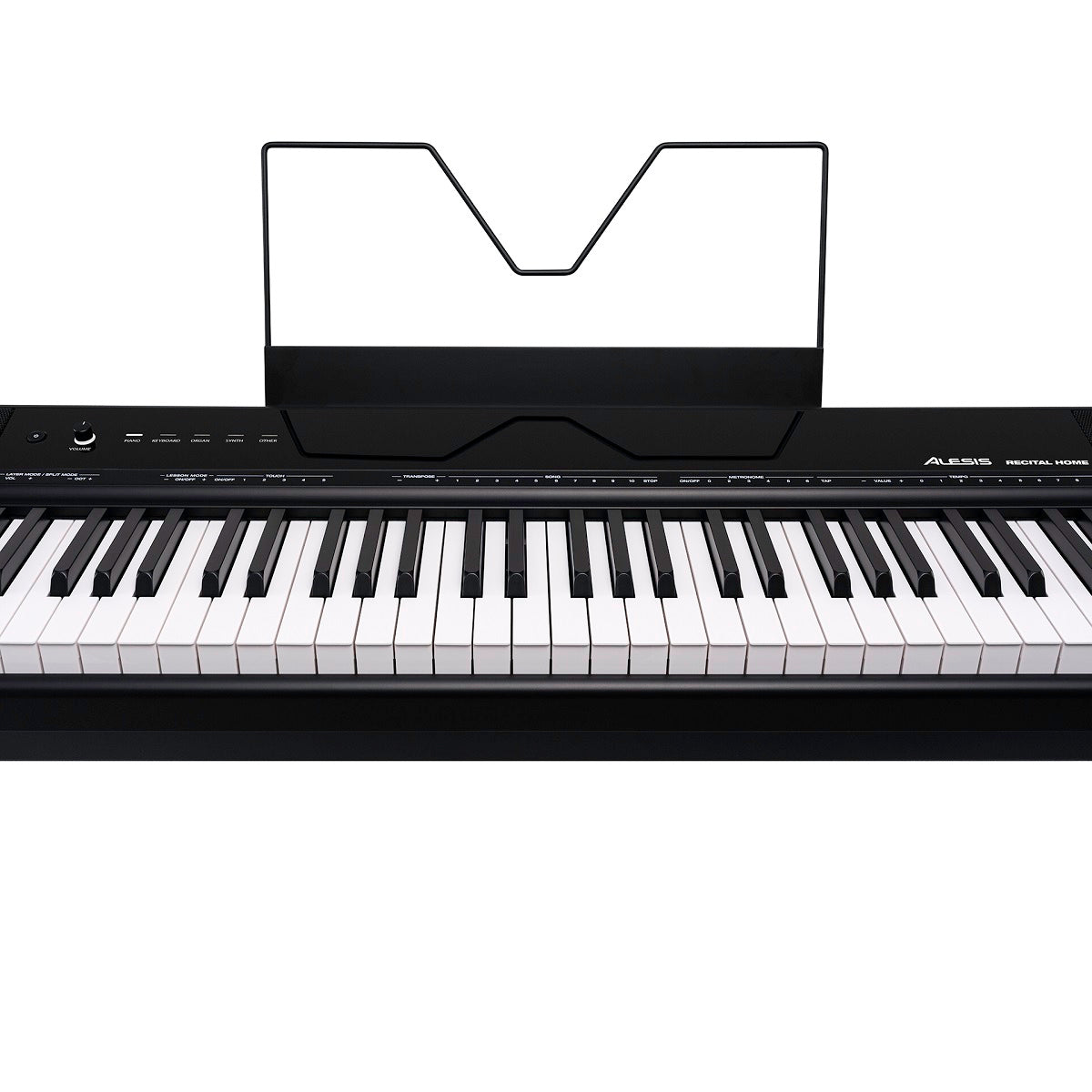 Alesis Recital Home 88-Key Contemporary Digital Piano w/ Wood Stand - Black