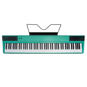 Alesis Recital Home 88-Key Contemporary Digital Piano w/ Wood Stand - Turquoise