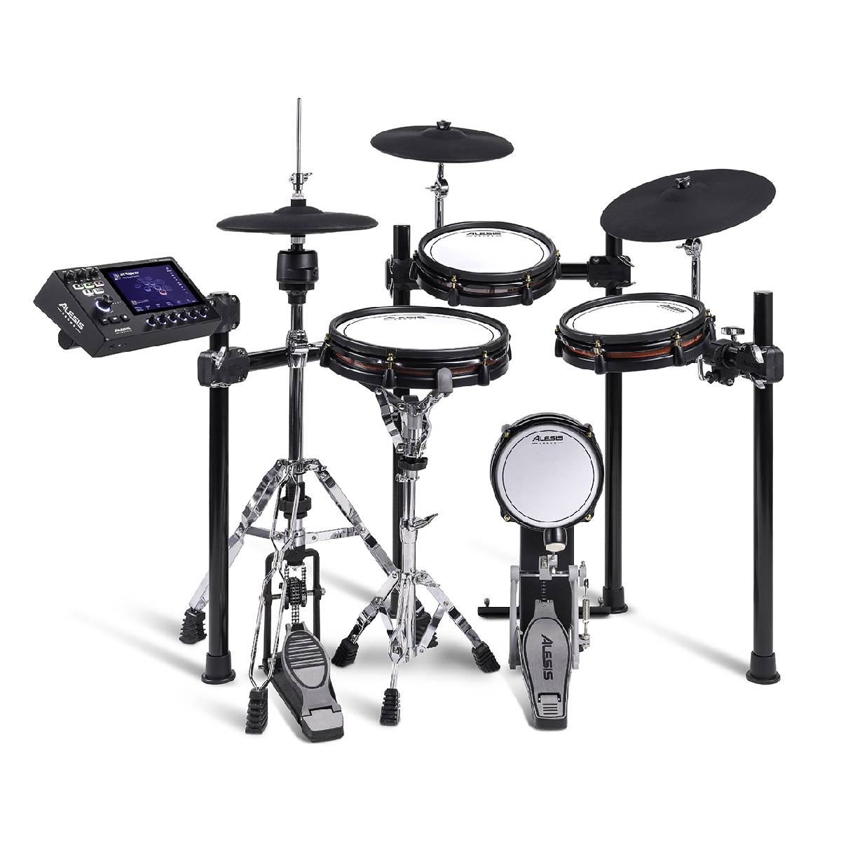 Alesis Strata Club 7-Piece Electronic Drum Kit w/ Touchscreen Module