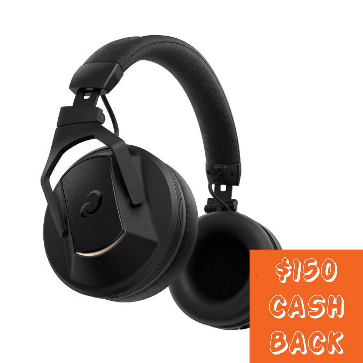 AlphaTheta HDJ-F10 Professional Wireless DJ headphones w/ Transmitter