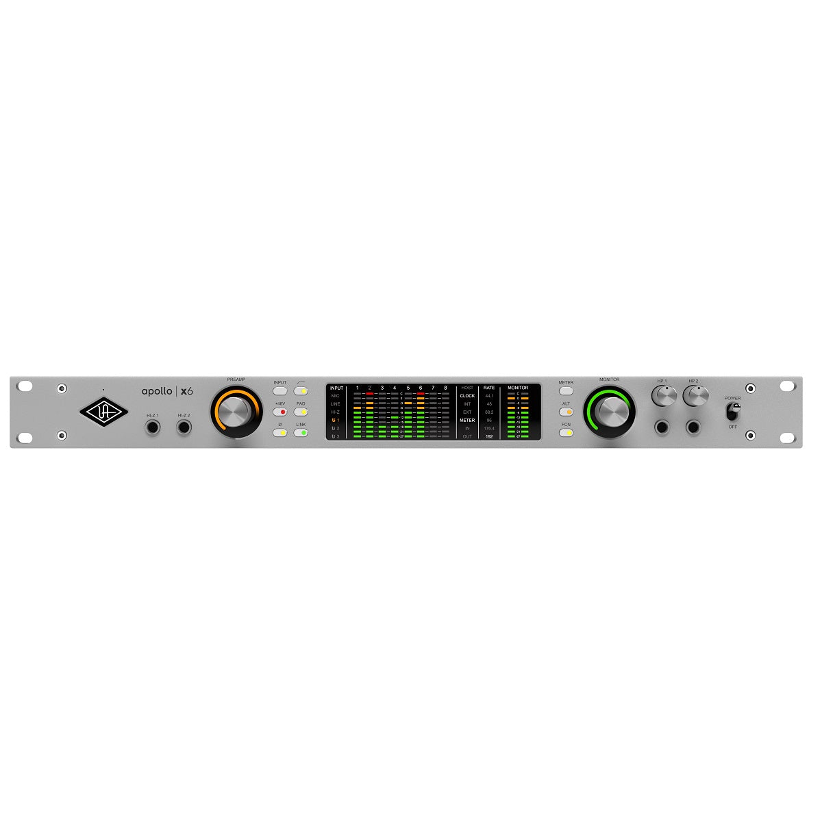 Universal Audio UA Apollo x6 Gen 2 Studio Audio Interface w/ Thunderbolt 3 (MAC/WIN)