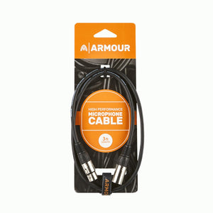 Armour CCP3 XLR Mic Cable 3ft