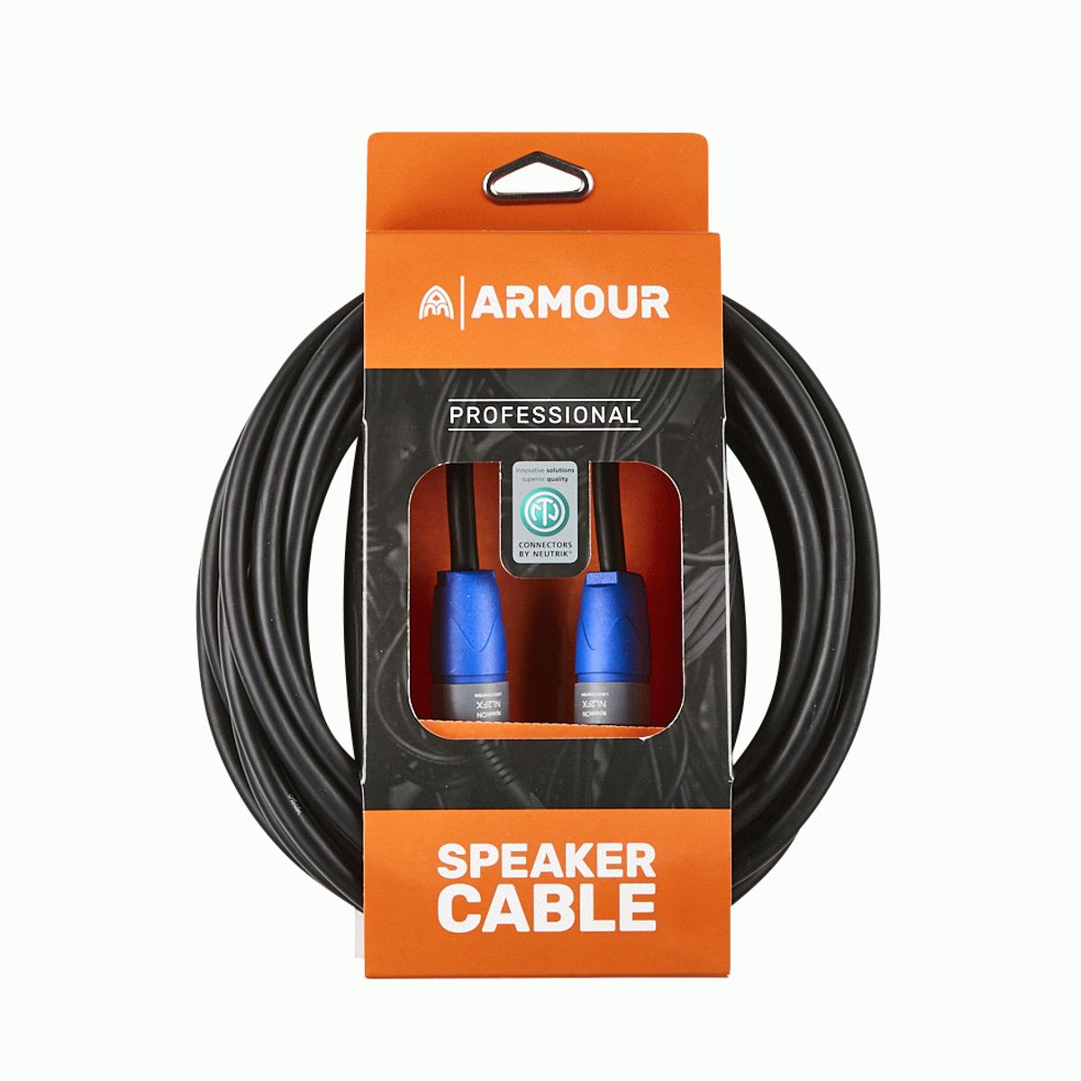 Armour N2SP30 NL2FX Neutrik Speaker Cable 30ft Speakon to Speakon.
