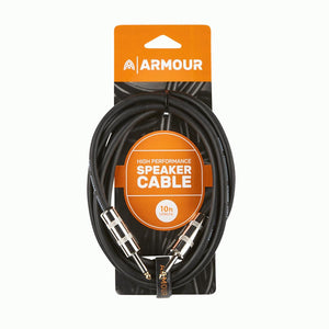Armour SJP10 Speaker Cable 10ft Jack to Jack