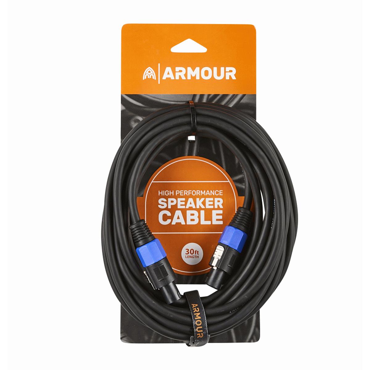 Armour SSP30 Speaker Cable 30ft Speakon to Speakon
