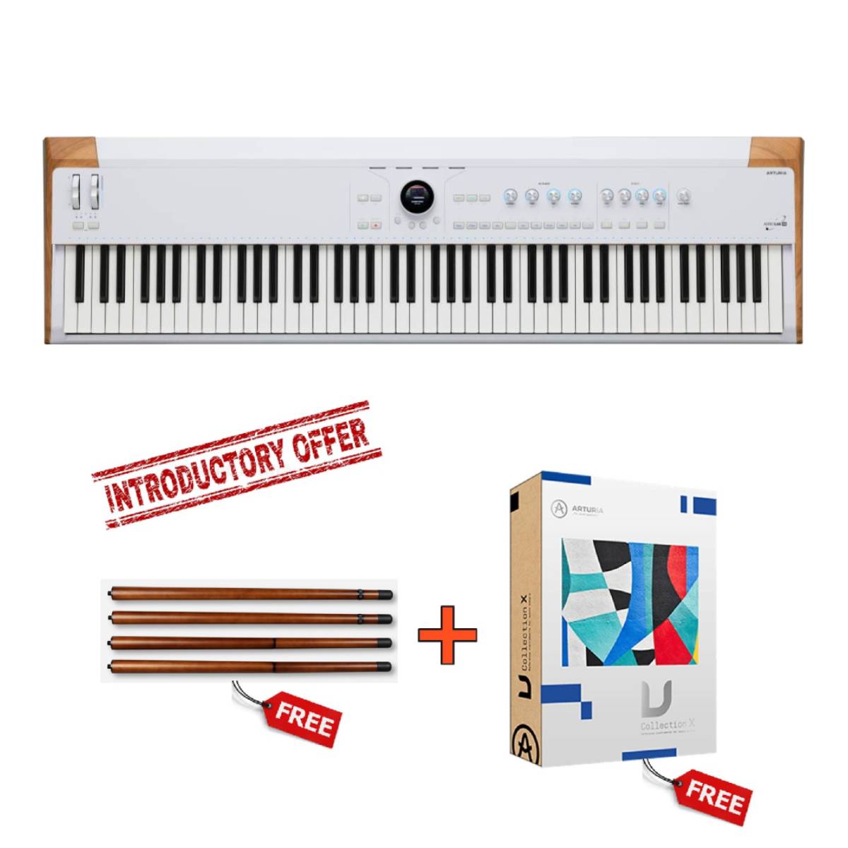 Arturia AstroLab 88 Stage Keyboard System 88-Key Hammer Action
