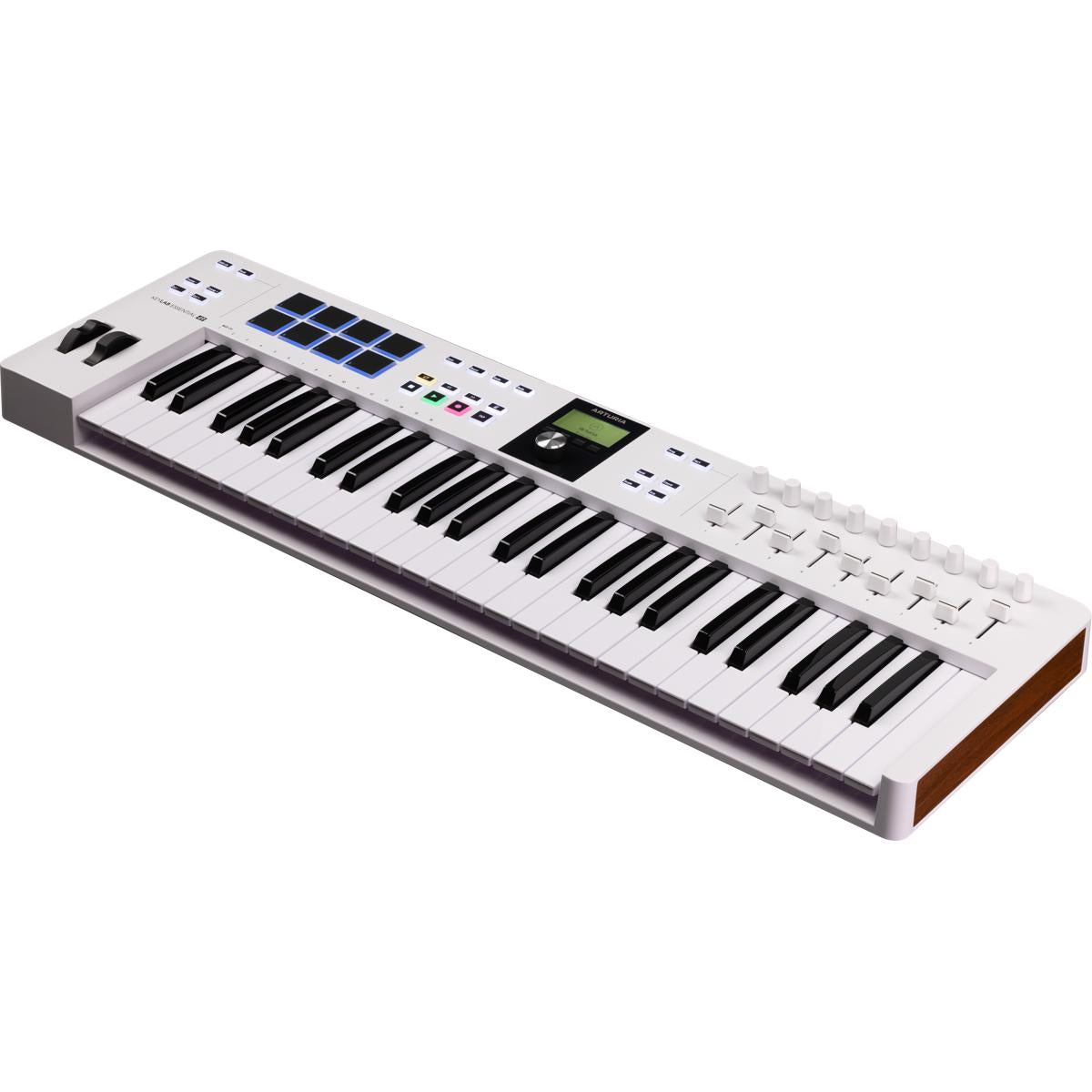 Arturia Keylab Essential mk3 49 Key Controller White Side