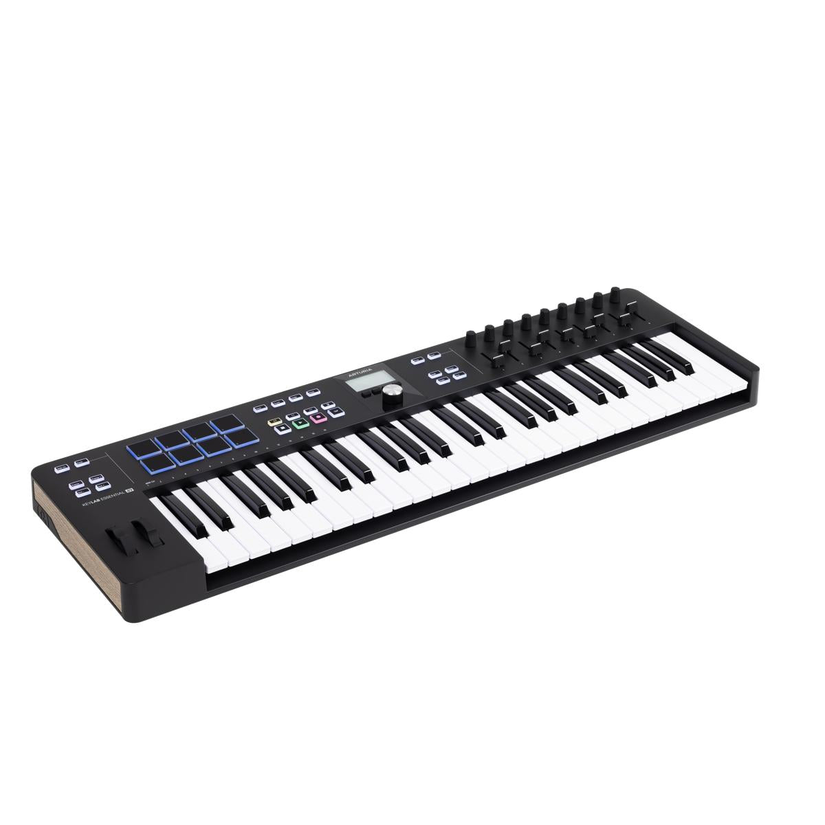 Arturia Keylab Essential mk3 61 Key Controller Black Angle 2