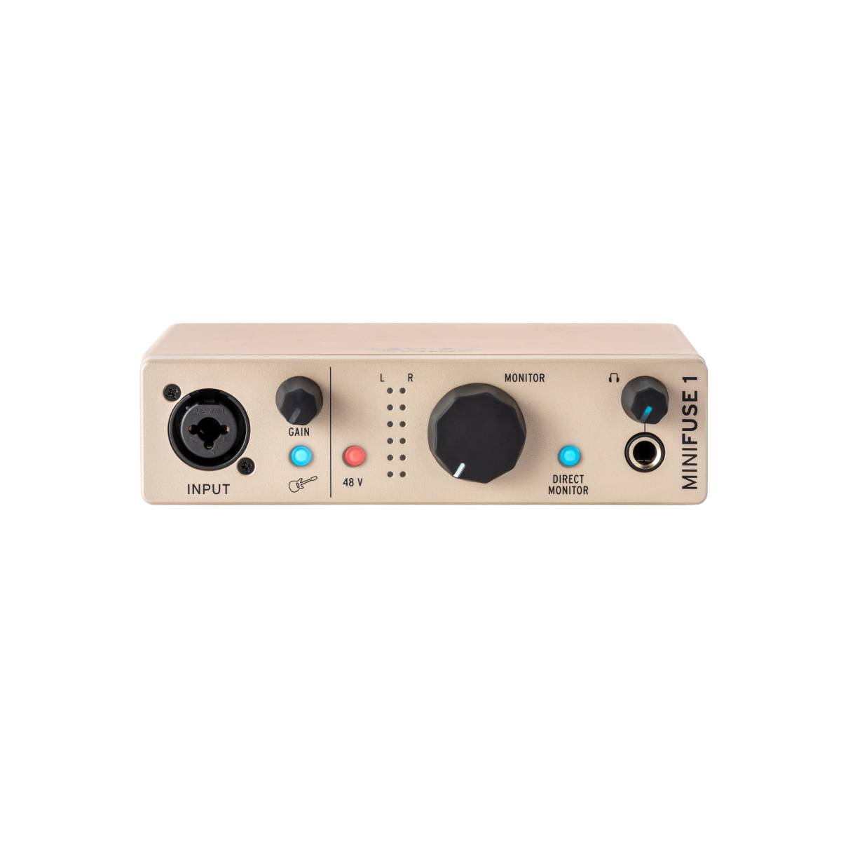Arturia Minifuse 1 USB Audio Interface 1 in/ 2 out - Champagne