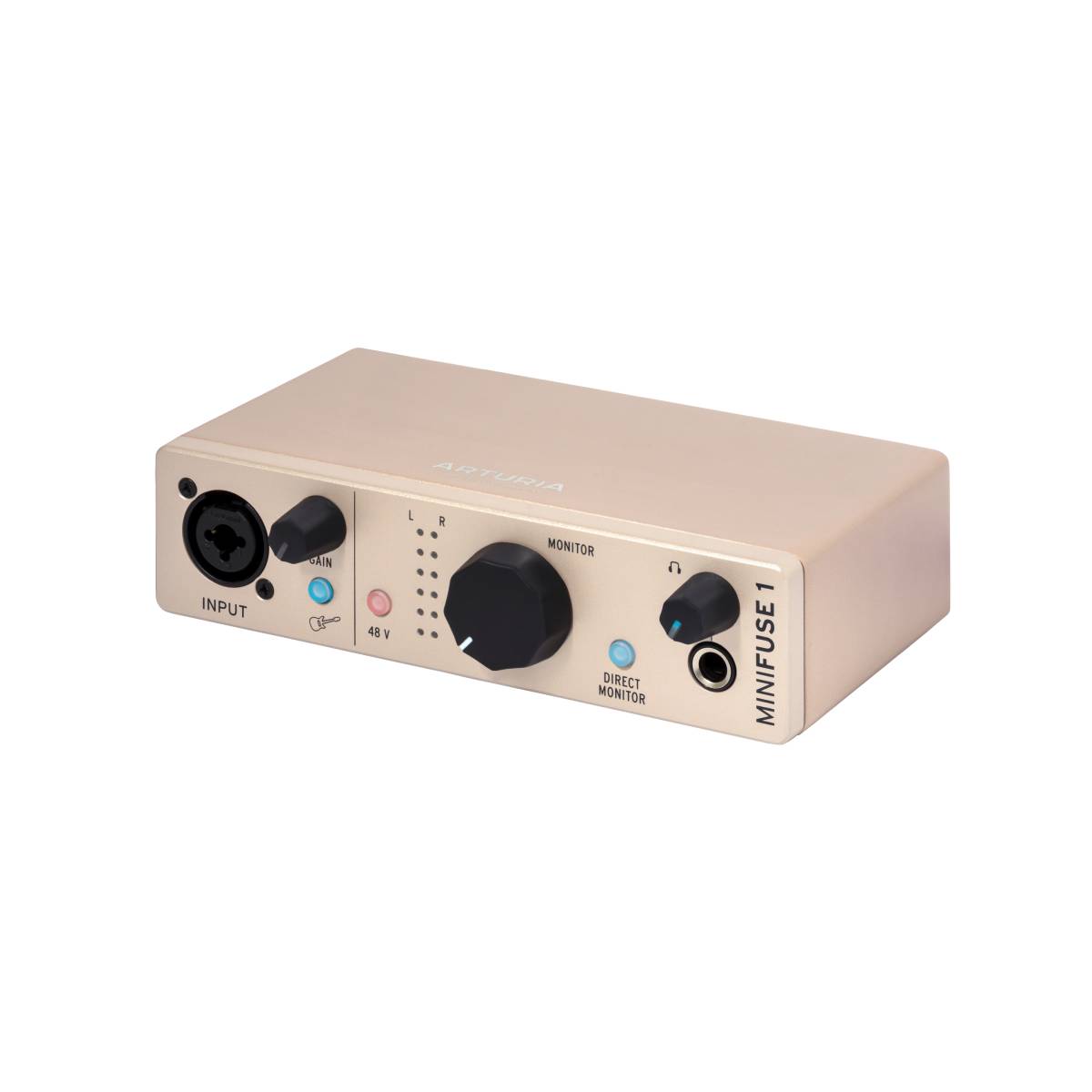 Arturia Minifuse 1 USB Audio Interface 1 in/ 2 out - Champagne