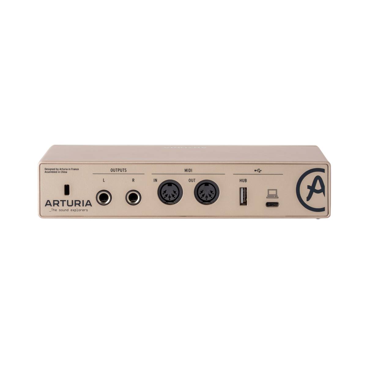 Arturia Minifuse 2 USB Audio Interface 2 in/ 2 out - Champagne