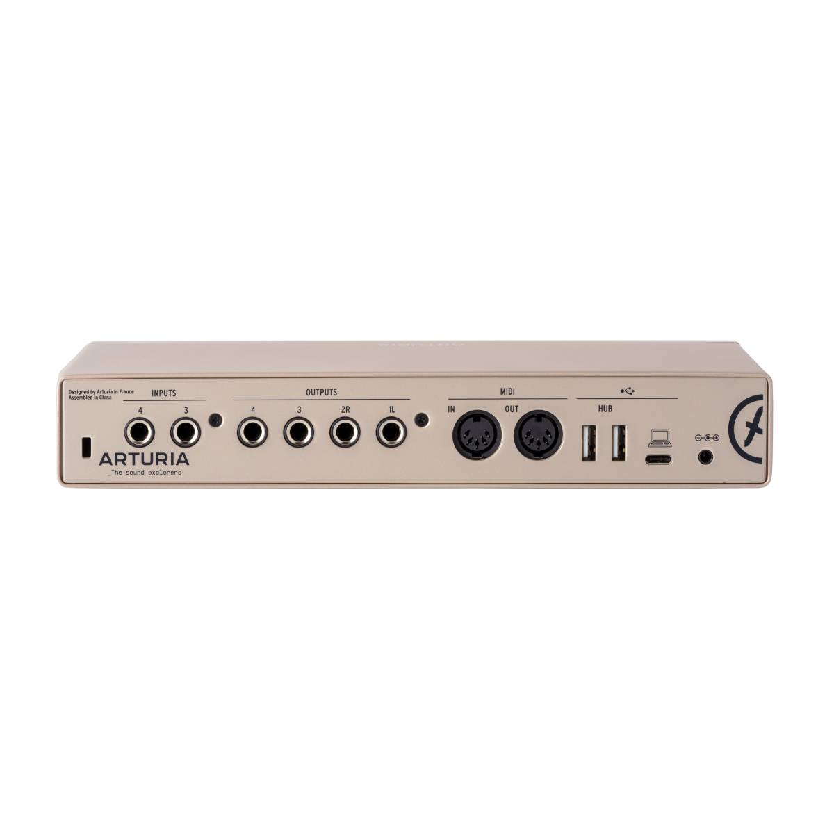 Arturia Minifuse 4 USB Audio Interface 4 in/ 4 out - Champagne