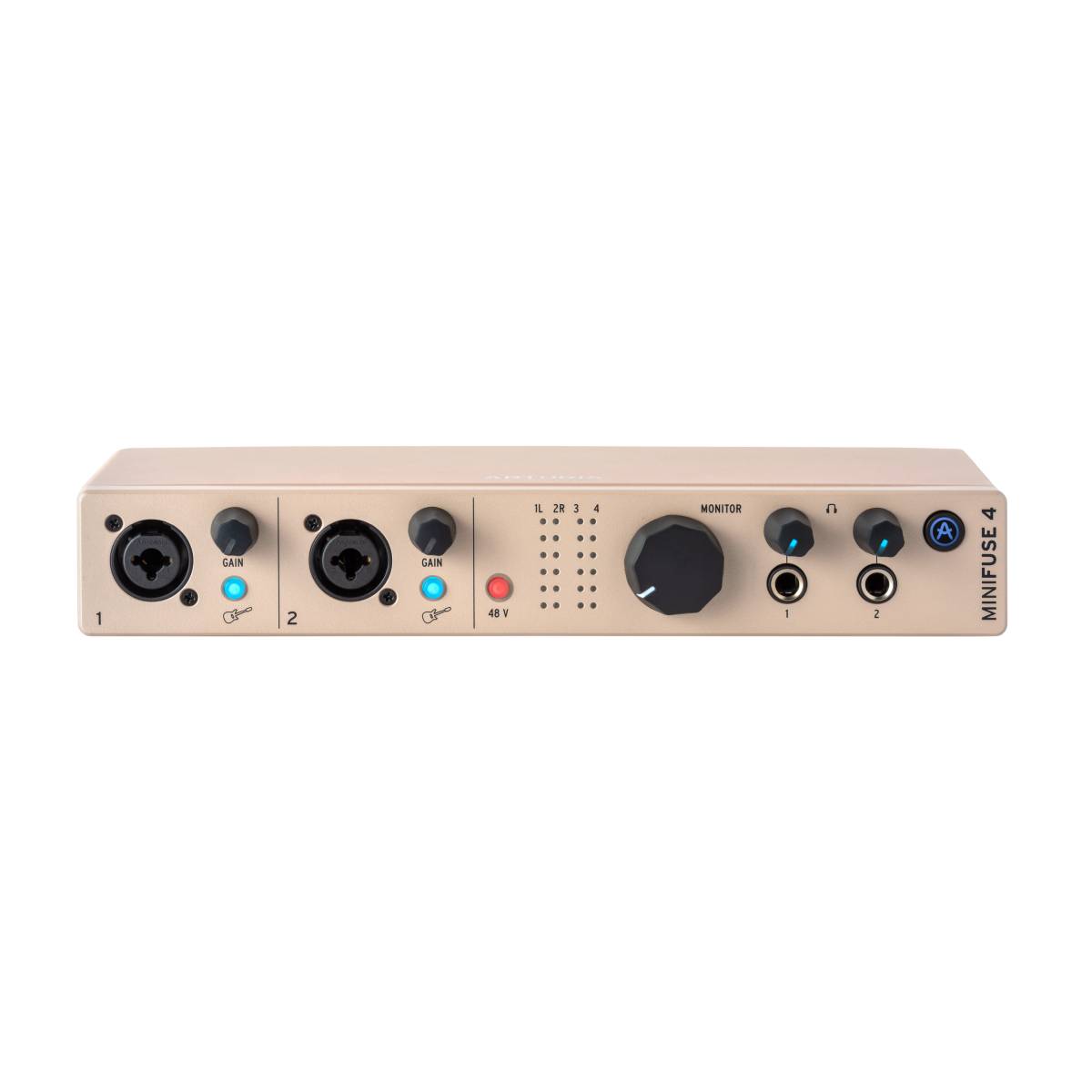 Arturia Minifuse 4 USB Audio Interface 4 in/ 4 out - Champagne