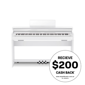 Casio Celviano AP-S450 Digital Piano White w/ Bench