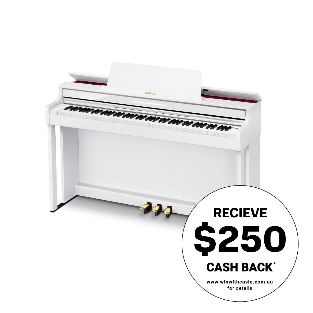 Casio Celviano AP-550 Digital Piano White w/ Bench