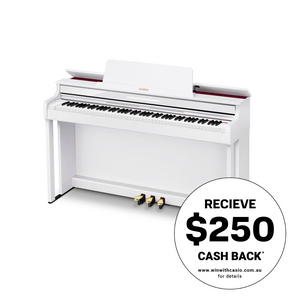 Casio Celviano AP-550 Digital Piano White w/ Bench
