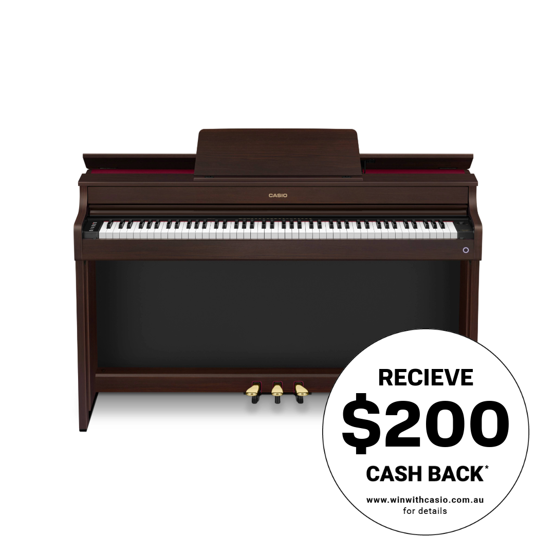 Casio Celviano AP-300 Digital Piano Brown w/ Bench