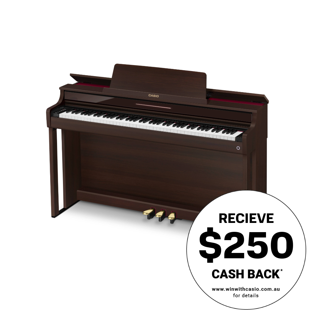 Casio Celviano AP-550 Digital Piano Brown w/ Bench
