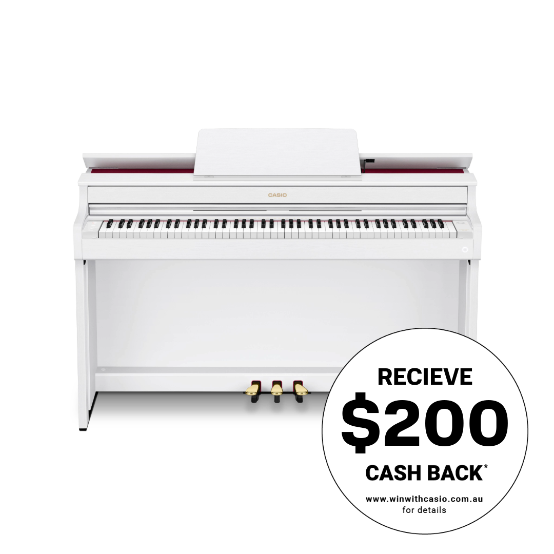 Casio Celviano AP-300 Digital Piano White w/ Bench