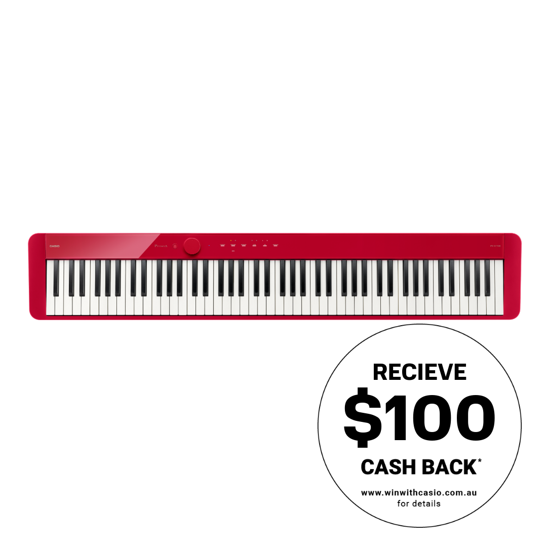 Casio Privia PX-S1100 Digital Piano Red