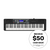Casio CT-S500 Casiotone Digital Keyboard Black 61-Key
