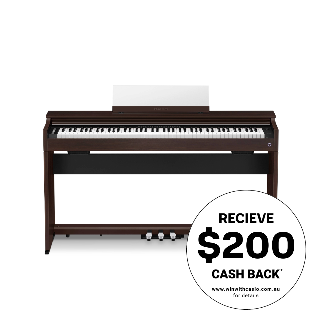 Casio Celviano AP-S200 Digital Piano Brown w/ Bench