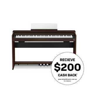 Casio Celviano AP-S200 Digital Piano Brown w/ Bench