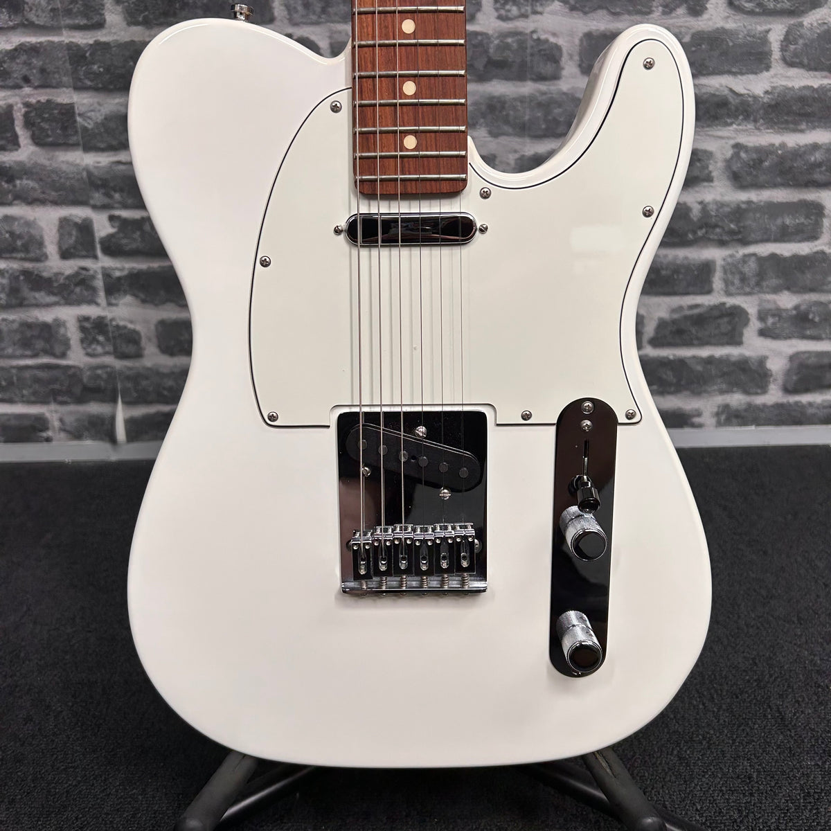 Fender Player Telecaster Electric Guitar PF Polar White - MIM 0145213515 - PREOWNED