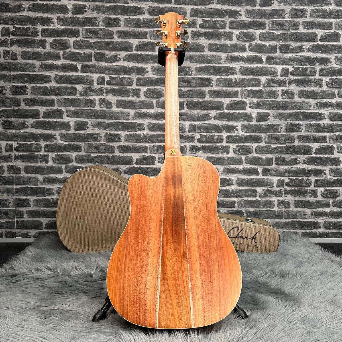 Cole Clark Touring 2 Series FL Dreadnought Acoustic Guitar - Bunya Face, Australian Blackwood Back & Sides w/ Pickup & Cutaway
