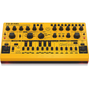 Behringer TD-3-AM Modded Out Analog Bass Synth Amber Top