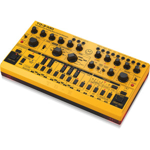 Behringer TD-3-AM Modded Out Analog Bass Synth Amber Left