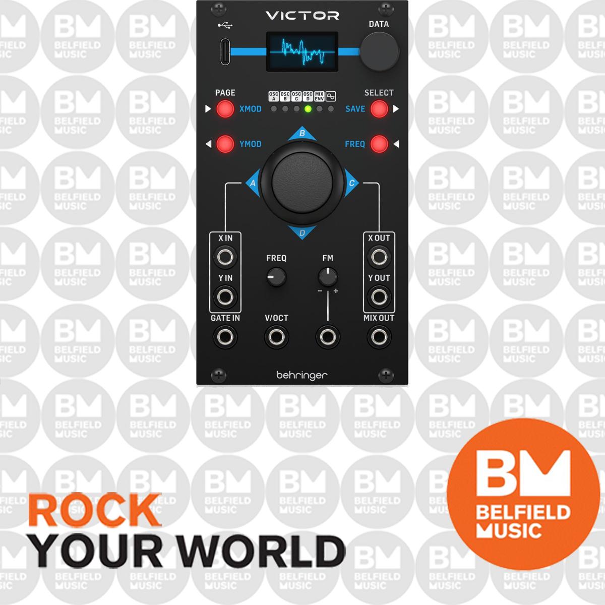 Behringer Victor Quad Vector Morphing Erurorack Oscillator Module