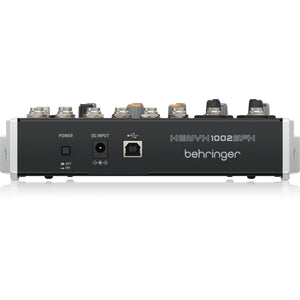 Behringer Xenyx 1002SFX 10-Channel Mixer w/ USB & FX